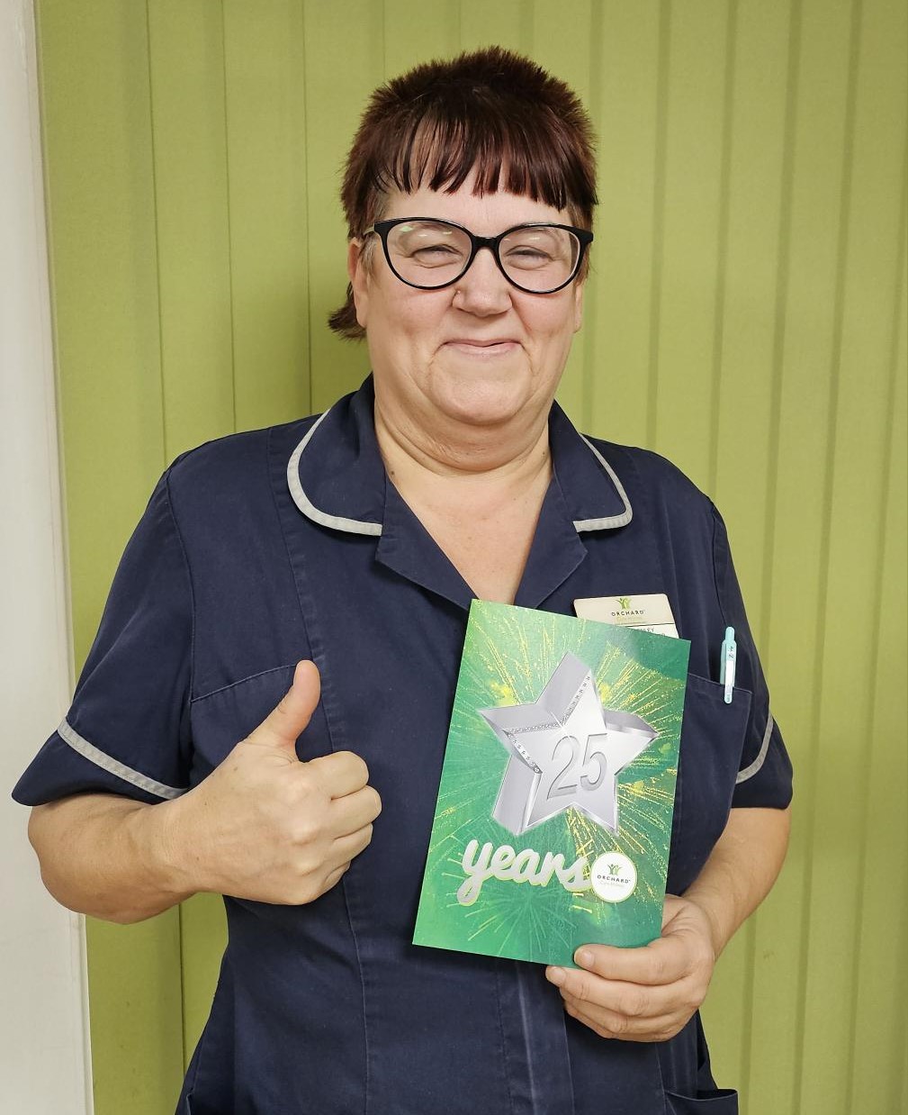 Celebrating 25 years of Marie at Cherry Trees Care Home! Orchard Care